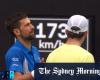 Djokovic blows up at sudden light change