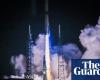 Jeff Bezos’s Blue Origin rocket blasts off in challenge to Elon Musk’s SpaceX | Jeff Bezos