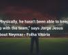 “Physically he couldn’t keep up with the team’s pace,” says Jorge Jesus on Neymar – Folha Vitória