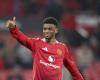 author of a hat-trick in 12 minutes, Amad Diallo saves Manchester United against Southampton