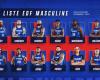 Evan Fournier and Théo Maledon with the French team against Croatia and Bosnia-Herzegovina • Basket USA