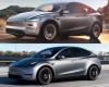 What value does a current Tesla Model Y lose with the presentation of the restyled version?