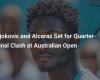 Djokovic and Alcaraz set for quarter-final clash at Australian Open