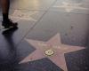 Who got the first star on the Hollywood Walk of Fame?