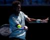 LIVE – Australian Open: Monfils loses the first set against Shelton