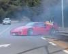 Two Ferrari F40 crashes in a few weeks