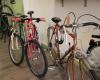 a large sale of bicycles at low prices organized at the B’Twin Village