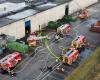 RTL Infos – Many firefighters mobilized: A machine catches fire in a factory in Rodange