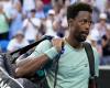 Australian Open: At the end of his strength, Monfils stands up to his wife