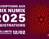 Opening of the registration period for the NUMIX PRICES 2025