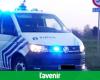 A ghost car driven by a Nivellois in a state of drunkenness and under the influence of drugs collides with a police car in Court-Saint-Etienne