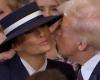 Embarrassing moment between Donald and Melania Trump during the inauguration