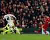 Mohamed Salah’s opening score against Lille in the Champions League