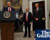 Trump unveils $500bn joint AI venture between OpenAI, Oracle and SoftBank | Donald Trump