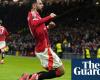 Fernandes grabs late Manchester United winner to ruin Rangers’ magic moment | Europa League