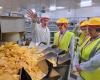 the Minister of Agriculture discovers Brets chips at Altho