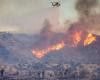 Apocalyptic aerial images of the new fire threatening Los Angeles