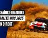 Free TV channel where to watch the WRC rally in live streaming