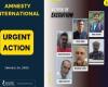 Amnesty International is launching an urgent call to suspend the execution of six men in Iran