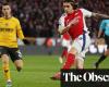 Calafiori edges Arsenal past Wolves after controversial red for Lewis-Skelly | Premier League