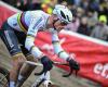 Cyclo-cross. Van der poel éœure van aert in the world cup in Maasmechelen