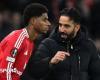 Marcus Rashford: Ruben Amorim suggests he’d rather pick 63-year-old coach over forward