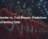 Predictions and Betting Odds: Thunder vs. Trail Blazers