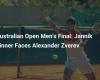 Australian Open final: Jannik Sinner against Alexander Zverev