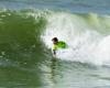 Ruben Cambas, from Cantau high school at the European body surfing championships