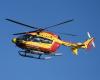 A man falls on a mountain bike on a path, he is airlifted by the Gard firefighters to the Carémeau University Hospital in Nîmes